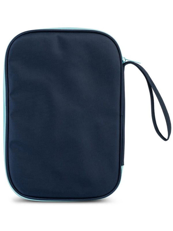 Ovitek za namizno teniški lopar GEWO Single cover Stripes Navy