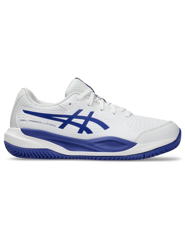 Otroški copati za tenis Asics Gel Resolution X White/Dark Cobalt